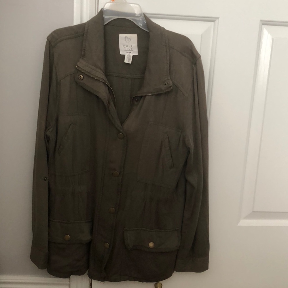Army green jacket